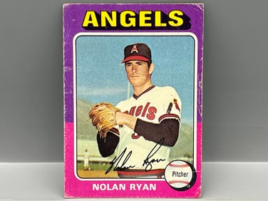 1975 Topps #500 Nolan Ryan - HOF - Angels