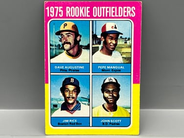 1975 Topps #616 Jim Rice - Rookie - HOF - Red Sox