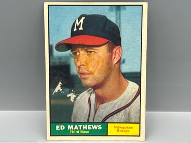 1961 Topps Ed Mathews #120