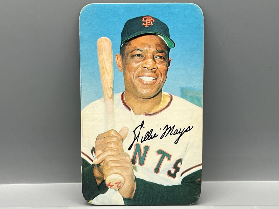 1970 Topps Super #18 Willie Mays - HOF - Giants (1 of 2)