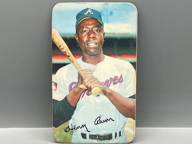 1970 Topps Super #24 Hank Aaron - HOF - Braves