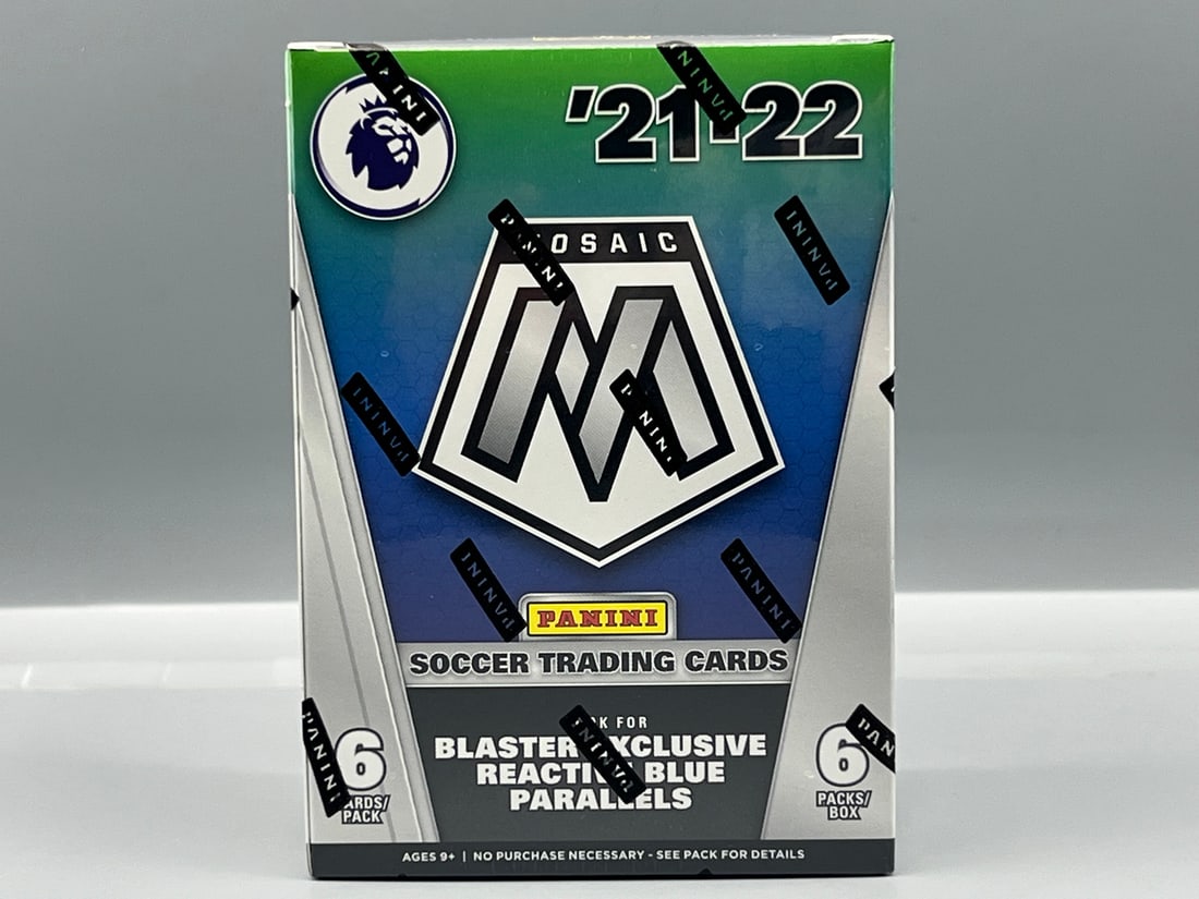 2021-22 Panini Mosaic Soccer Factory Sealed Blaster Box (1 of 3)