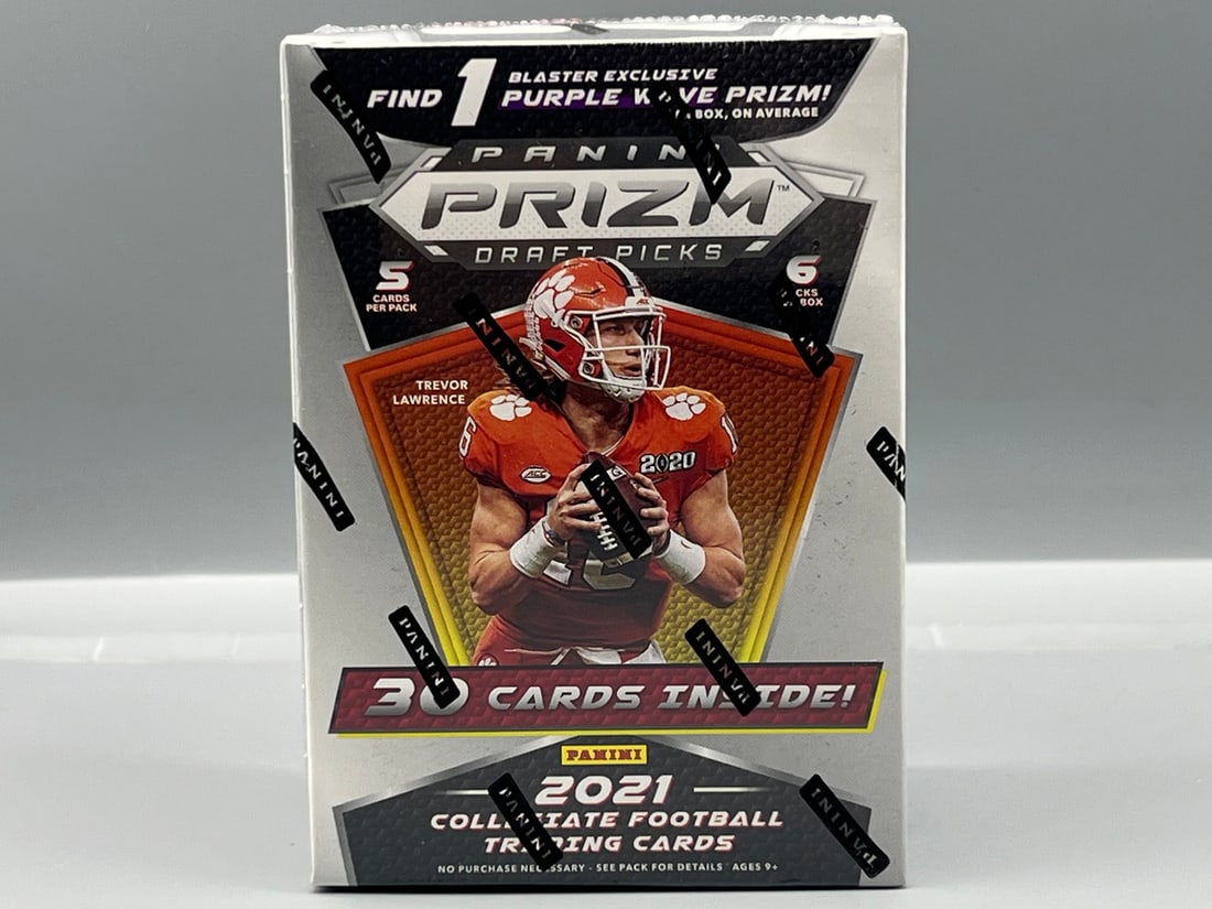 2021 Panini Prizm Draft Picks Football Factory Sealed Blaster Box (1 of 3)