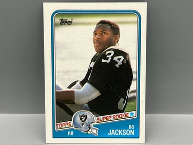 1988 Topps Bo Jackson RC #327