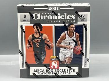 2021 Panini Chronicles Draft Picks Basketball Factory Sealed Mega Box