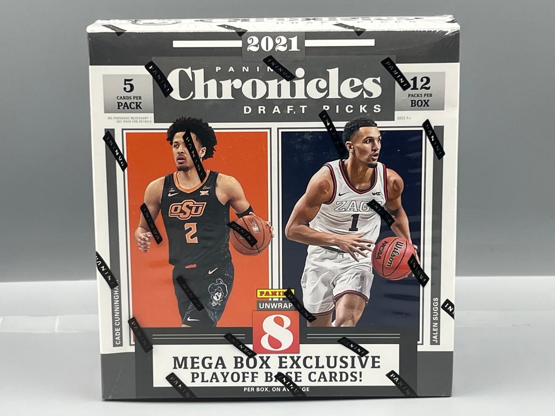2021 Panini Chronicles Draft Picks Basketball Factory Sealed Mega Box (1 of 2)