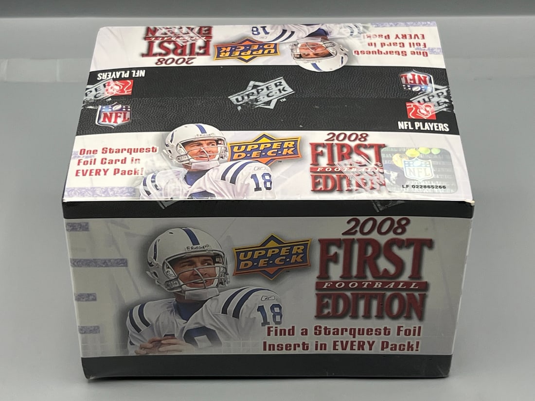2008 Upper Deck First Edition Football Factory Sealed Retail Box (1 of 2)