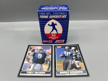 1990 Score Young Superstars Football Complete Set