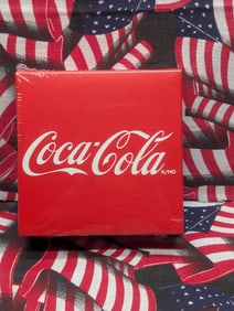 6 Grams .999 FINE SILVER 2023 Niue $1 Coca-Cola Bottle Cap Designed Bullion in Sealed Collector's