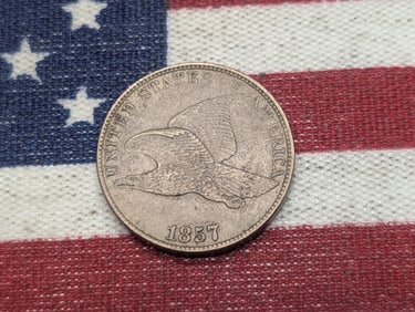 *XF+* 1857 Flying Eagle Cent.