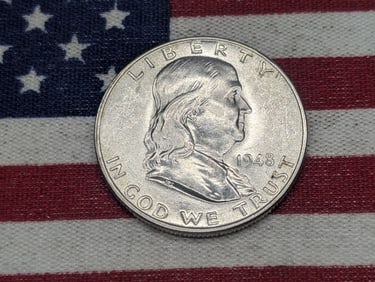 1948 Franklin Silver Half Dollar *GEM BU*.