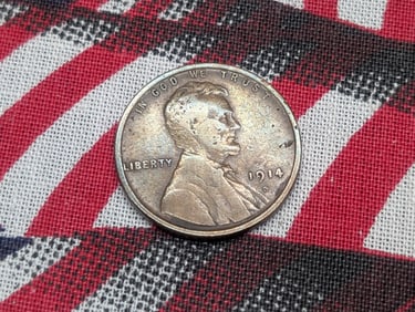 1914-D Lincoln Wheat Cent *VF - KEY DATE*.