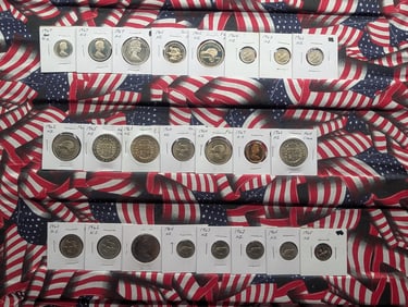 Grab Bag of Various Dated Vintage New Zealand Coins.