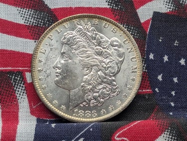 1883-O Morgan Silver Dollar .