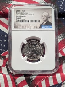 2023-P Bessie Coleman Quarter - NGC MS68 *Early Release*.