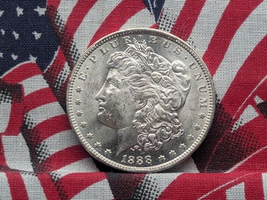 1888-O Morgan Silver Dollar *GEM BU*.