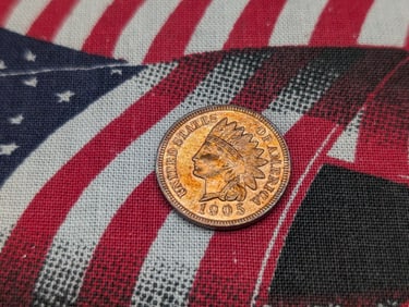 1905 Indian Head Cent *GEM BU - RED*.