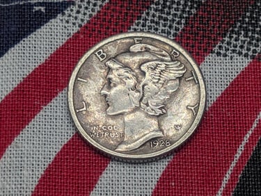1928-S Mercury Silver Diem *XF+*.