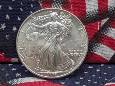 1993 American Silver Eagle. BU.