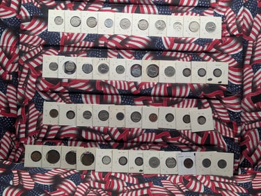 Large Grab Bag of Various Dated Vintage Canada Coins Including Some Silver.