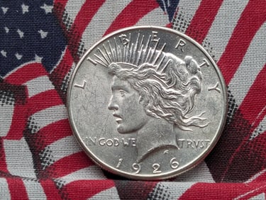1926-S Peace Silver Dollar *AU/UNC*.
