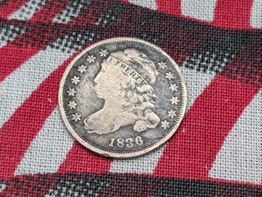 1836 Capped Bust Dime *VG+*.