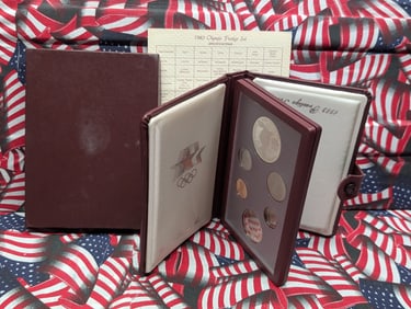 1983-S U.S. Mint Prestige Set in OGP w/ COA - Includes Olympic Discus Thrower Commemorative Silver