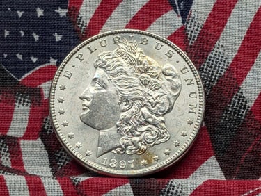 1897 Morgan Silver Dollar *GEM BU*.