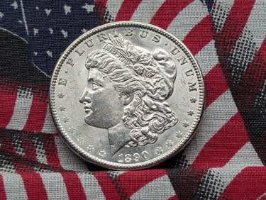 1890 Morgan Silver Dollar *GEM BU*.