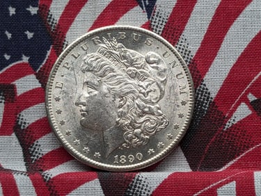 1890-S Morgan Silver Dollar *GEM BU*.