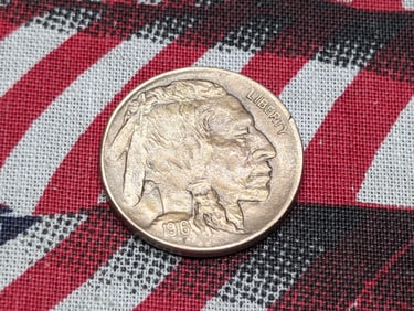 1916-D Indian Head Buffalo Nickel *NICE LUSTER - XF/AU*.