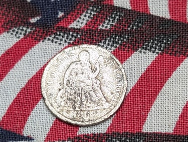 1868-S w/ Legend Seated Liberty Dime *FINE/VF DETAILS - BETTER DATE*.
