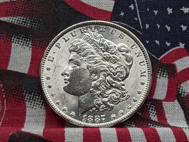 1887 Morgan Silver Dollar *GEM BU*.
