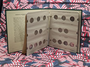 Complete Susan B. Anthony Dollar Set - COMPLETE, Includes 1979 & 1981 T-2!!