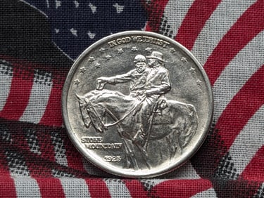 1925 Stone Mountain Silver Half Dollar *UNC*.