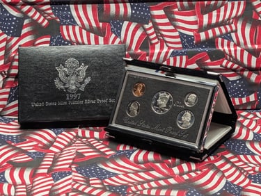 1997-S U.S. Mint Premier Silver Proof Set in OGP .