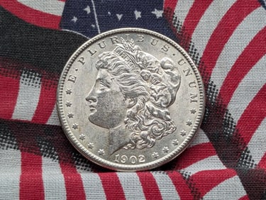 1902-O Morgan Silver Dollar *UNC*.