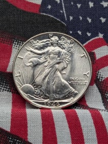 1946 Walking Liberty Silver Half Dollar *GEM BU*.