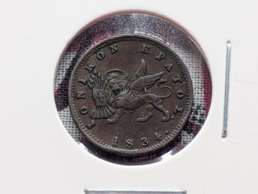 1834 Ionian Islands One Lepton.