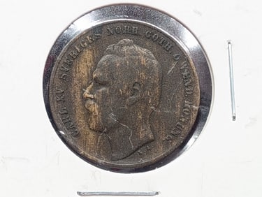 1865 Sweden Two Ore.