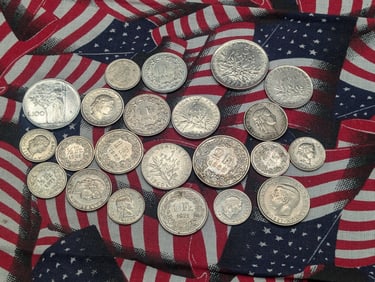 (20) Assorted Swiss Coins.
