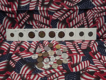 (30) Assorted India Coins.