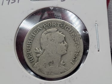 1931 Portugal One Escudo.