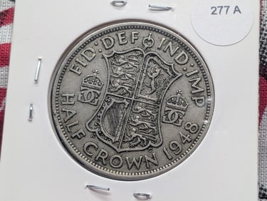 1948 Great Britain Half Crown.