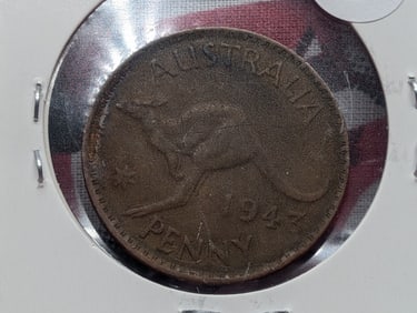 1945 Australia One Penny.