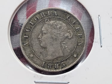 1885 Jamaica Half Penny.