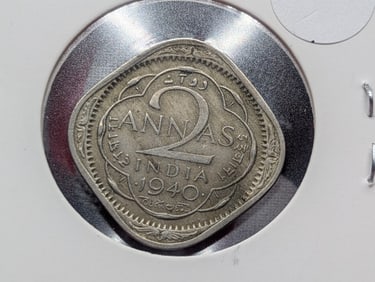 1940 India 2 Annas.