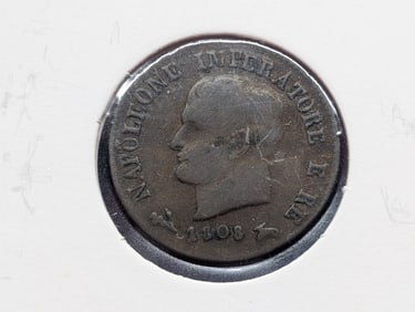1808-B Italy One Centesimo.