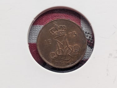 1973 Denmark Five Ore.