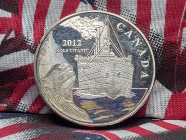 2012 Canada Fiji "Sinking of the Titanic" Commemorative C/N.